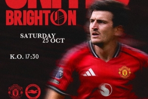 剑指三连胜！曼联发布对阵布莱顿海报：马奎尔单人出镜